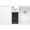 Spüle Blanco COLLECTIS 6 S 1000 x 510 mm weiß 523348 Becken rechts Mit Tropffläche Mit Restebecken