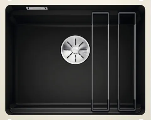 Spüle Blanco ETAGON 500-U 540 x 456 mm schwarz 525155