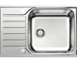 Spüle Blanco LANTOS II 6 S-IF 780 x 500 mm edelstahl 523140