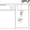 Spüle Blanco LEGRA 45 S 780 x 500 mm weiß 522203
