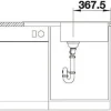 Spüle Blanco LEGRA XL 6 S 860 x 500 mm cafe 523331
