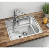 Spüle Blanco LEMIS 45 S-IF Mini 605 x 500 mm edelstahl bürstfinish 525114