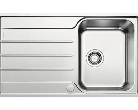 Spüle Blanco LEMIS 45 S-IF 860 x 500 mm edelstahl bürstfinish 523031