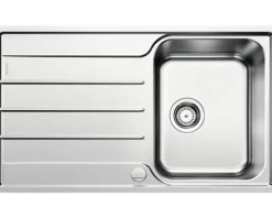 Spüle Blanco LEMIS 45 S-IF 860 x 500 mm edelstahl bürstfinish 523031