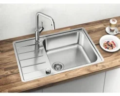 Spüle Blanco LEMIS XL 6 S-IF Compact 780 x 500 mm edelstahl bürstfinish 525110