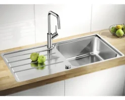 Spüle Blanco LEMIS XL 6 S-IF 1000 x 500 mm edelstahl bürstfinish 523035