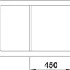 Spüle Blanco METRA 45 S-F 770 x 490 mm anthrazit 519081