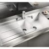 Spüle Blanco METRA 6 S-F 990 x 490 mm cafe 519120 1 Spülbecken Mit Tropffläche Mit Restebecken Becken rechts