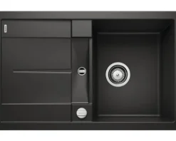 Spüle Blanco METRA 45 S 780 x 500 mm schwarz 525914