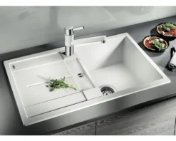 Spüle Blanco METRA 45 S 780 x 500 mm schwarz 525914