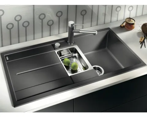Spüle Blanco METRA 6 S 1000 x 500 mm schwarz 525926