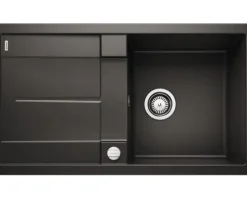 Spüle Blanco METRA 5 S 860 x 500 mm schwarz 525918