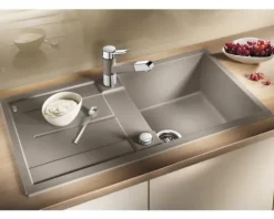 Spüle Blanco METRA 5 S 860 x 500 mm schwarz 525918