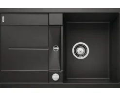Spüle Blanco METRA 45 S 770 x 490 mm schwarz 525917