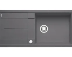 Spüle Blanco METRA XL-S-F 990 x 490 mm felsgrau 518883