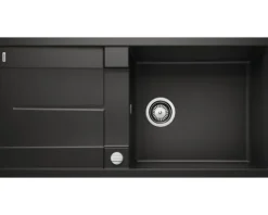 Spüle Blanco METRA XL 6 S-F 990 x 490 mm schwarz 525933