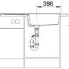 Spüle Blanco METRA XL 6 S 1000 x 500 mm softweiß 527123