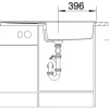 Spüle Blanco METRA XL 6 S 1000 x 500 mm weiß 515280