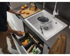Spüle Blanco NAYA 6 615 x 510 mm softweiß 527128