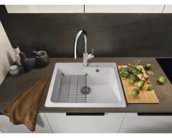 Spüle Blanco NAYA 6 615 x 510 mm softweiß 527128