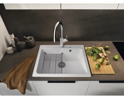 Spüle Blanco NAYA 6 615 x 510 mm softweiß 527128