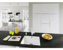 Spüle Blanco ROTAN 500 530 x 460 mm schwarz 526098