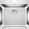 Spüle Blanco SOLIS 500-IF/A 540 x 500 mm edelstahl bürstfinish 526124