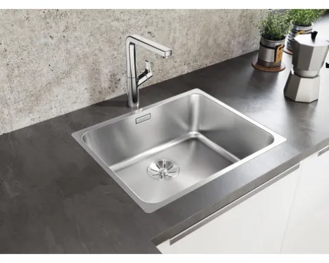 Spüle Blanco SOLIS 500-IF 440 x 540 mm edelstahl bürstfinish 526123