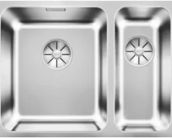 Spüle Blanco SOLIS 340/180-U 585 x 440 mm edelstahl bürstfinish 526129