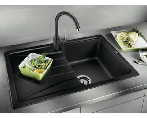 Spüle Blanco SONA 45 S 780 x 500 mm schwarz 525970