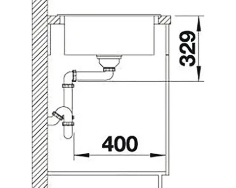 Spüle Blanco SONA XL 6 S 1000 x 500 mm felsgrau 519690