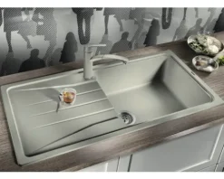 Spüle Blanco SONA XL 6 S 1000 x 500 mm schwarz 525977
