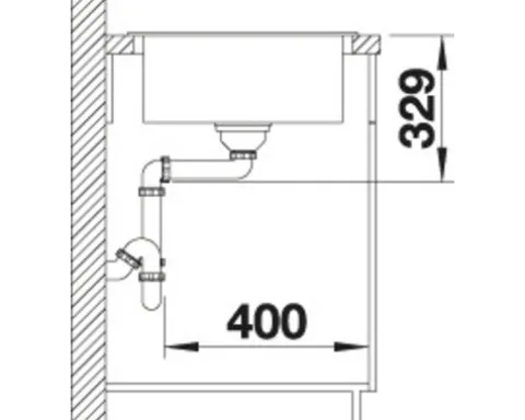 Spüle Blanco SONA XL 6 S 1000 x 500 mm tartufo 519696