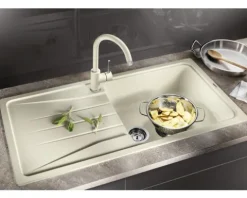 Spüle Blanco SONA XL 6 S 1000 x 500 mm vulkangrau 527341
