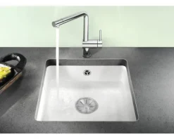 Spüle Blanco SUBLINE 375-U 414 x 456 mm basalt 523731