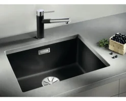Spüle Blanco SUBLINE 500-U 530 x 460 mm schwarz 525995