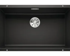 Spüle Blanco SUBLINE 700-U 730 x 460 mm schwarz 526001