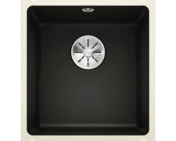 Spüle Blanco SUBLINE 375-U 414 x 456 mm schwarz 523732