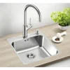 Spüle Blanco SUPRA 400-IF/A R12 500 x 440 mm edelstahl bürstfinish 526353