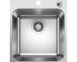 Spüle Blanco SUPRA 400-IF/A R12 500 x 440 mm edelstahl bürstfinish 526353