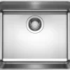 Spüle Blanco SUPRA 500-IF R12 500 x 540 mm edelstahl bürstfinish 526351