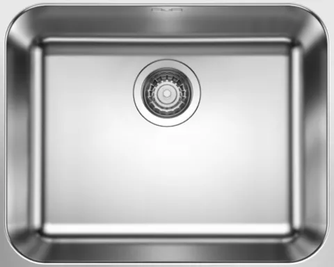 Spüle Blanco SUPRA 500-IF R12 500 x 540 mm edelstahl bürstfinish 526351