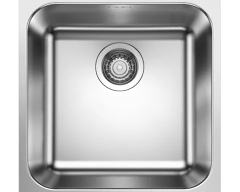 Spüle Blanco SUPRA 400-IF R12 440 x 440 mm edelstahl bürstfinish 526350