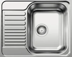 Spüle Blanco TIPO 45 S Mini 605 x 500 mm edelstahl naturfinish 516524