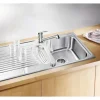 Spüle Blanco TIPO 50 S 950 x 500 mm edelstahl naturfinish 526336