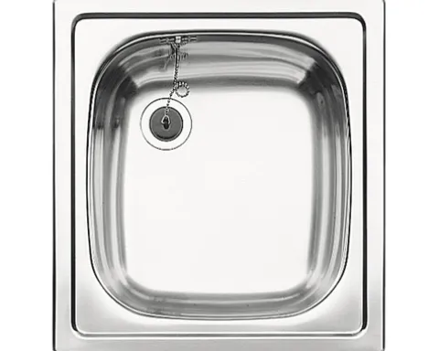 Spüle Blanco TOP EE 4 X 4 435 x 470 mm edelstahl naturfinish 501065