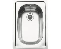 Spüle Blanco TOP EE 3 X 4 330 x 470 mm edelstahl naturfinish 501067