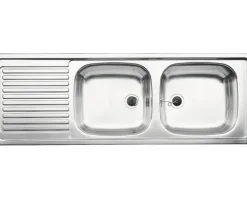 Spüle Blanco TOP EZS 12 X 4-2 1235 x 435 mm edelstahl naturfinish 500374