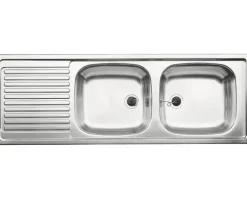 Spüle Blanco TOP EZS 12 X 4-2 1235 x 435 mm edelstahl naturfinish 500374