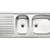 Spüle Blanco TOP EZS 11 X 4 1100 x 435 mm edelstahl naturfinish 500847